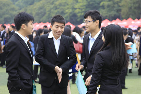 面试现场-广东财经大学专本连读